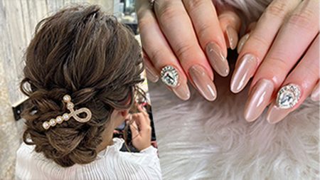 【仮投稿】『今月のオススメ！ブライダルヘア＆ネイルコース』